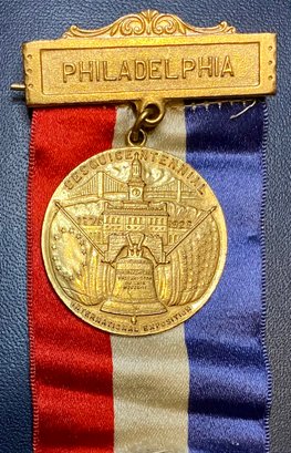 Philadelphia Sesquicentennial Official Souvenir Coin, International Exposition, Medal