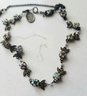 VINTAGE 'MICHAL NEGRIN' NECKLACE WITH SMALL FLOWERS