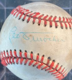 Vintage HOF Leo Durocher Autographed Signed Official Rawlings Baseball, From A Private Collector, No COA