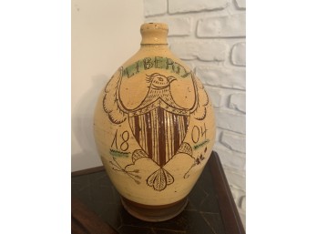 Liberty Jug Wisconsin Pottery