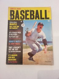 VINTAGE 'COMPLETE SPORTS' BASEBALL-MAGAZINE -1962--VOL 2  NO 4