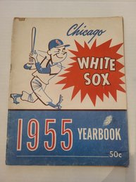 VINTAGE CHICAGO WHITE SOX YEARBOOK--1955