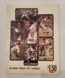 VINTAGE BALTIMORE ORIOLES YEARBOOK--1971