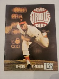 VINTAGE BALTIMORE ORIOLES YEARBOOK--1969