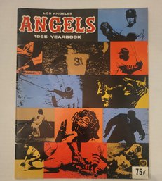 VINTAGE LOS ANGELES ANGELS YEARBOOK --1965