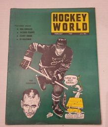 VINTAGE HOCKEY WORLD--FEB 1969--VOL 4   NO 5