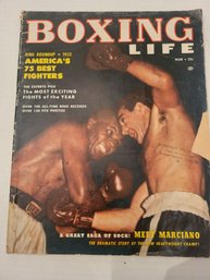 VINTAGE BOXING LIFE --MARCH 1953--VOL 1 NO 4