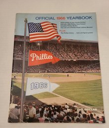 VINTAGE PHILLIES YEARBOOK --1966