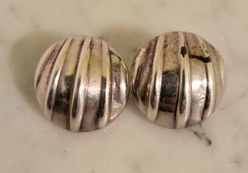 MARKED STERLING 925 BAYANIHAN PIERCED EARRINGS