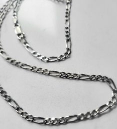 VINTAGE STERLING SILVER MARKED 925-ITALY NECKLACE-20'L