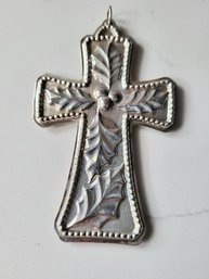 VINTAGE 1994 TOWLE STERLING CHRISTMAS CROSS--FIRST IN SERIES