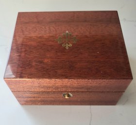 VINTAGE  GENUINE  WATCH BOX'PATEK PHILIPPE-GENEVE' JEWELRY BOX WITH FELT BOTTOM