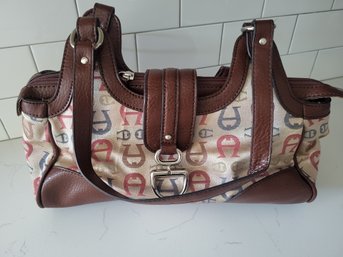 VINTAGE AUTHENTIC  'EITIENNE' HANDBAG