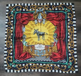 VINTAGE 'ASINO CHI LEGGE' SCARF