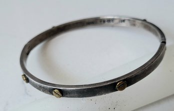 VINTAGE  STERLING SILVER MARKED 925 MEXICO TC-155 BRACELET