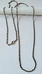 VINTAGE MARKED 1/2012KGF NECKLACE--30'L