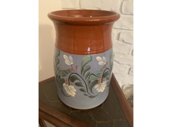 Vintage Signed' Eldreth ' Pottery-Vase