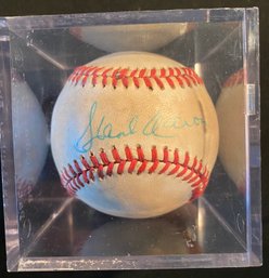 HOF Vintage Hank Aaron Autographed Signed Official Rawlings Baseball, From A Private Collector, No COA