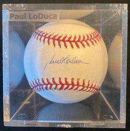 Paul Lo Duca Autographed Signed Official Rawlings Baseball, From A Private Collector, Private Estate, No COA