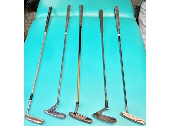 Lot Of 5 Assorted Golf Putters #23