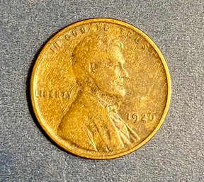 1926 US Penny F12, Streaks Obverse And Reverse