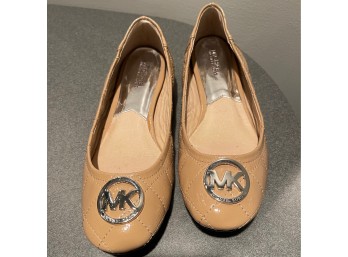 Michael Kors Travel Ballet Flat Shoes Womens Size 8 M