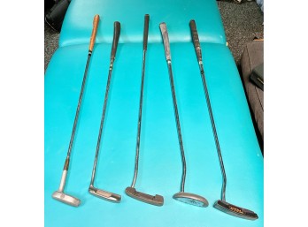 Lot Of 5 Assorted Golf Putters #24