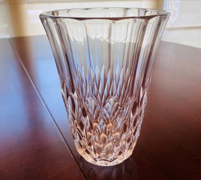 Vintage VAL SAINT LAMBERT CRYSTAL VASE-France