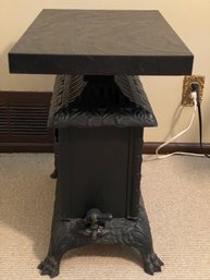 Antique Black Pot Belly Stove