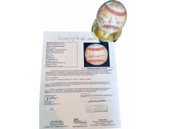 1978 Montreal Expos 10 Team Signed Autographed Baseball W/ JSA  COA!