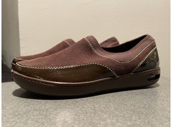 Cole Haan Nike Air Slip On Waterproof Shoes Women's Size 8 Brown