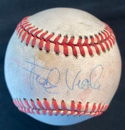 Frank Viola Autographed Signed Official Rawlings Baseball, From A Private Collector, Private Estate, No COA