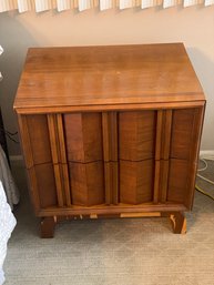 'Tobago' Mid-century Modern Wood Night Stand  2 Of 2