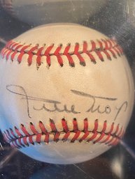 Vintage HOF Willie Mays Autographed Signed Official Rawlings Baseball, From A Private Collector, No COA