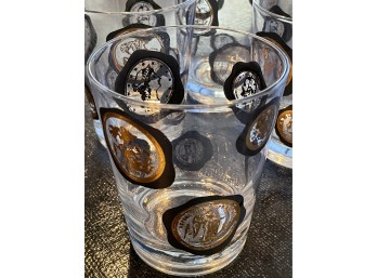 Vintage On-The - Rocks Glasses