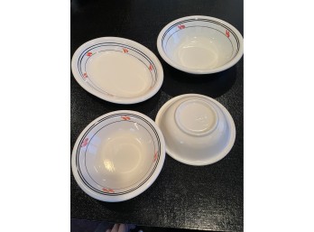 Vintage Made In Italy  Four Piece Collection-Serving Pieces