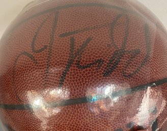 Jason Kidd Official NBA Signed Basketball, Steiner Authenticate Hologram Sticker, No COA