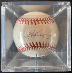 Alex Rodrigues Autographed Signed Official Rawlings Baseball, From A Private Collector, Private Estate, No COA