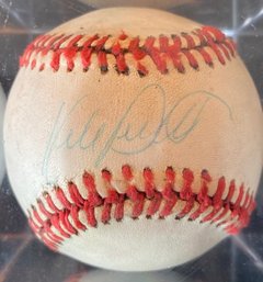 Vintage HOF Kirby Puckett Autographed Signed Official Baseball, From A Private Collector, No COA