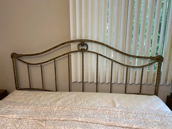 Vintage Victorian Style Metal  King Size Headboard