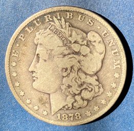 1878 Morgan Silver Dollar 7 Feathers, 3rd Reverse