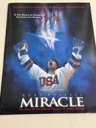 Walt Disney ' Miracle' Movie Kurt Russell Press Pack