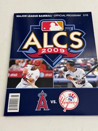 2009  ALCS Yankees Vs Angles Program