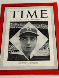 Time Magazine Joe DiMaggio  Oct. 4, 1948 Cover