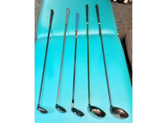 Lot Of 5 Assorted Golf Driver Or Wood #4