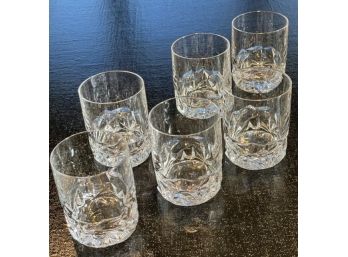 Vintage  'Tiffany  & Company' Crystal On The Rocks BARWARE- 6 PC. COLLECTION