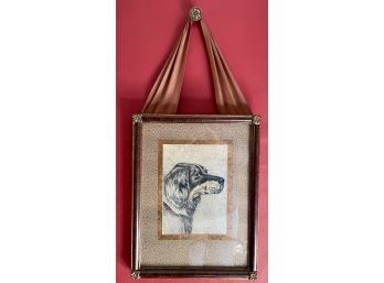 Vintage DOG Decorative ART- 2 0f 2