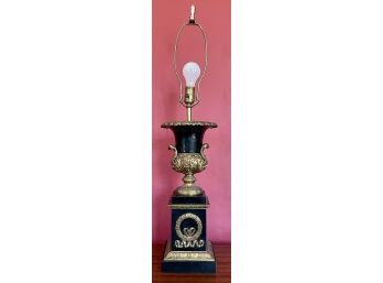 Vintage Neo Classical Urn Form Table Lamp.