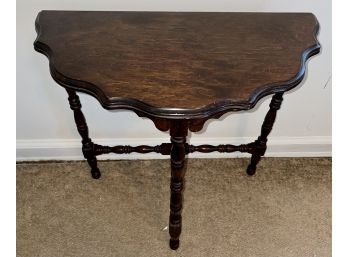 Antique Vintage Small Console Or Side Table