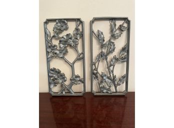 1950s Two Piece Wall Decor Set